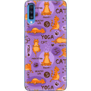 Чехол Uprint Samsung A705 Galaxy A70 Yoga Cat