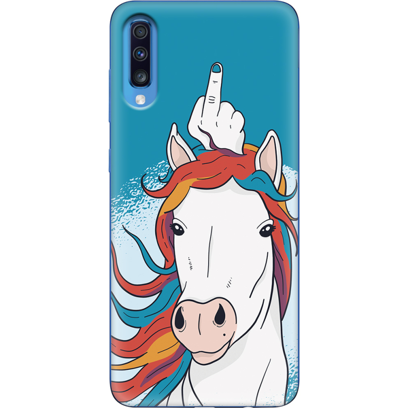 Чехол Uprint Samsung A705 Galaxy A70 Fuck Unicorn