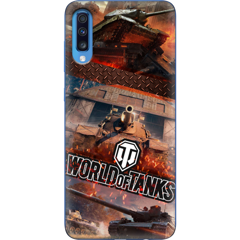 Чехол Uprint Samsung A705 Galaxy A70 World Of Tanks