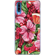 Чехол Uprint Samsung A705 Galaxy A70 Tropical Flowers