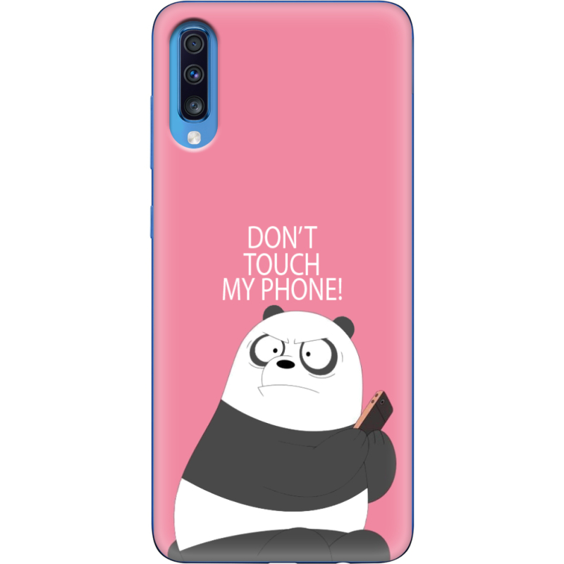 Чехол Uprint Samsung A705 Galaxy A70 Dont Touch My Phone Panda