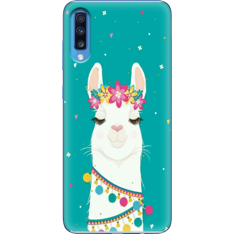 Чехол Uprint Samsung A705 Galaxy A70 Cold Llama