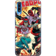 Чехол Uprint Samsung A705 Galaxy A70 Deadpool and Mary Jane