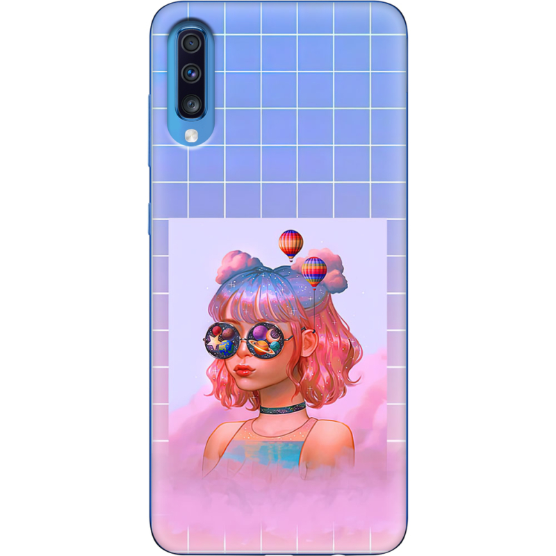 Чехол Uprint Samsung A705 Galaxy A70 Girl in the Clouds