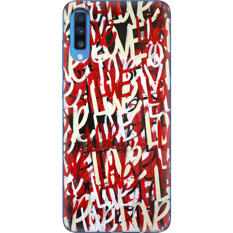 Чехол Uprint Samsung A705 Galaxy A70 Love Graffiti