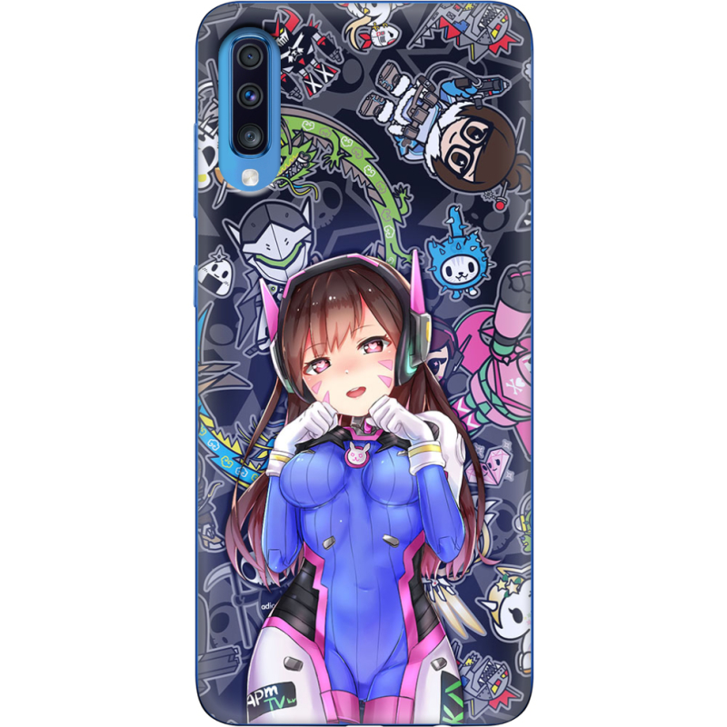 Чехол Uprint Samsung A705 Galaxy A70 Overwatch D.VA