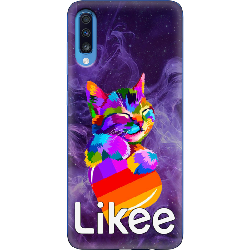 Чехол Uprint Samsung A705 Galaxy A70 Likee Cat