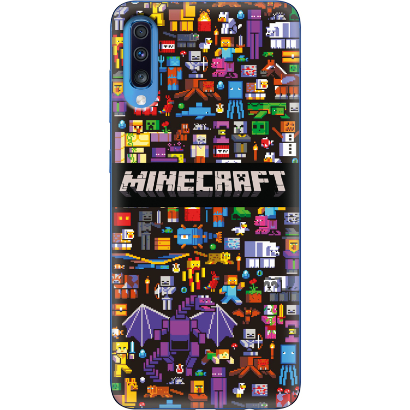 Чехол Uprint Samsung A705 Galaxy A70 Minecraft Mobbery