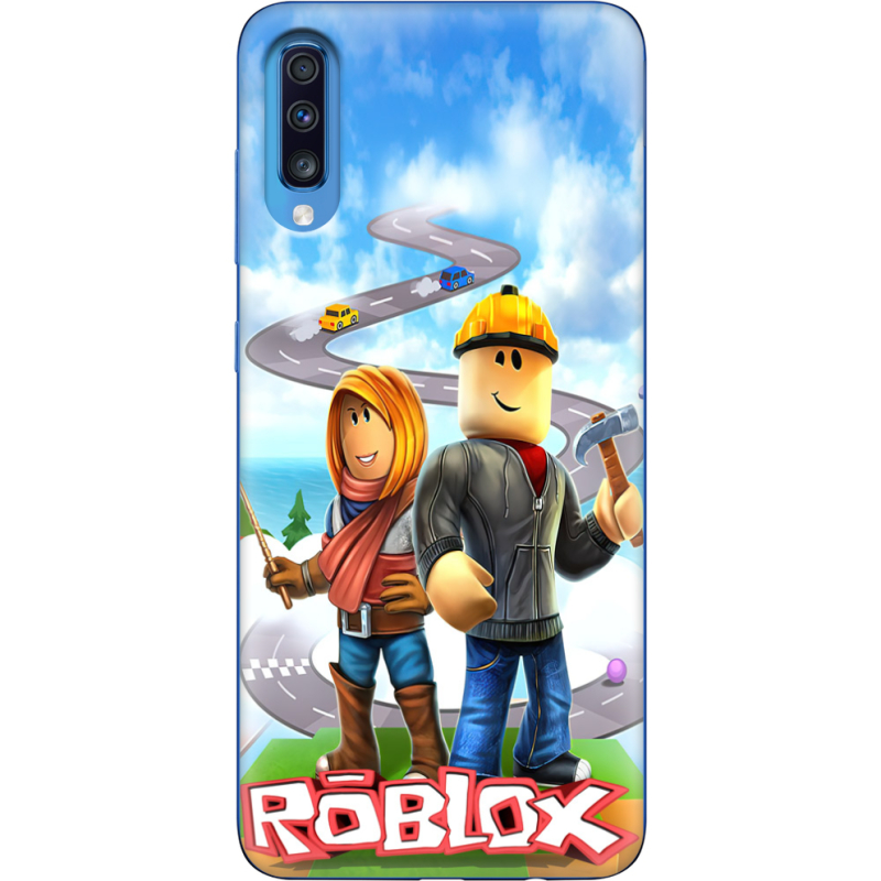 Чехол Uprint Samsung A705 Galaxy A70 Roblox Білдерман