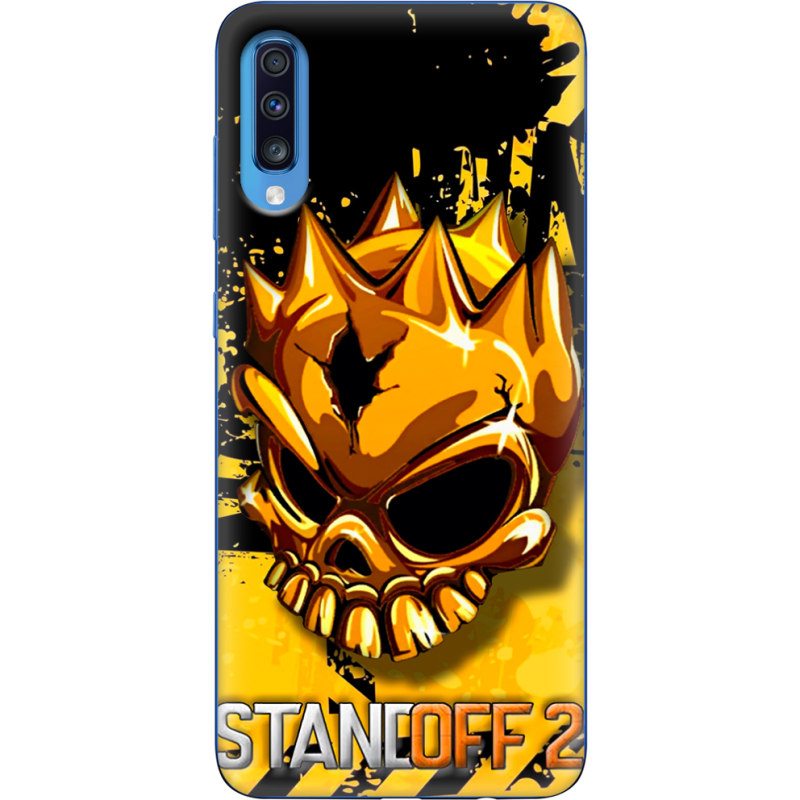 Чехол Uprint Samsung A705 Galaxy A70 StandOff 2 gold