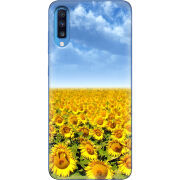 Чехол Uprint Samsung A705 Galaxy A70 Подсолнухи