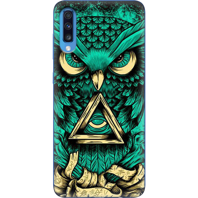 Чехол Uprint Samsung A705 Galaxy A70 Masonic Owl