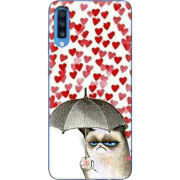 Чехол Uprint Samsung A705 Galaxy A70 Raining Hearts