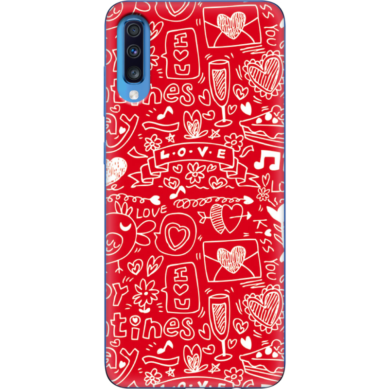 Чехол Uprint Samsung A705 Galaxy A70 Happy Valentines