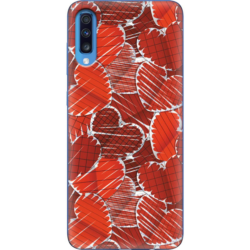 Чехол Uprint Samsung A705 Galaxy A70 Heart Strings