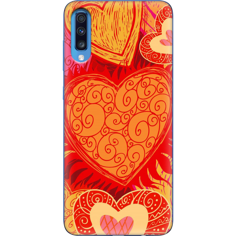 Чехол Uprint Samsung A705 Galaxy A70 Warm Hearts