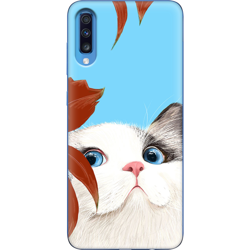 Чехол Uprint Samsung A705 Galaxy A70 Wondering Cat
