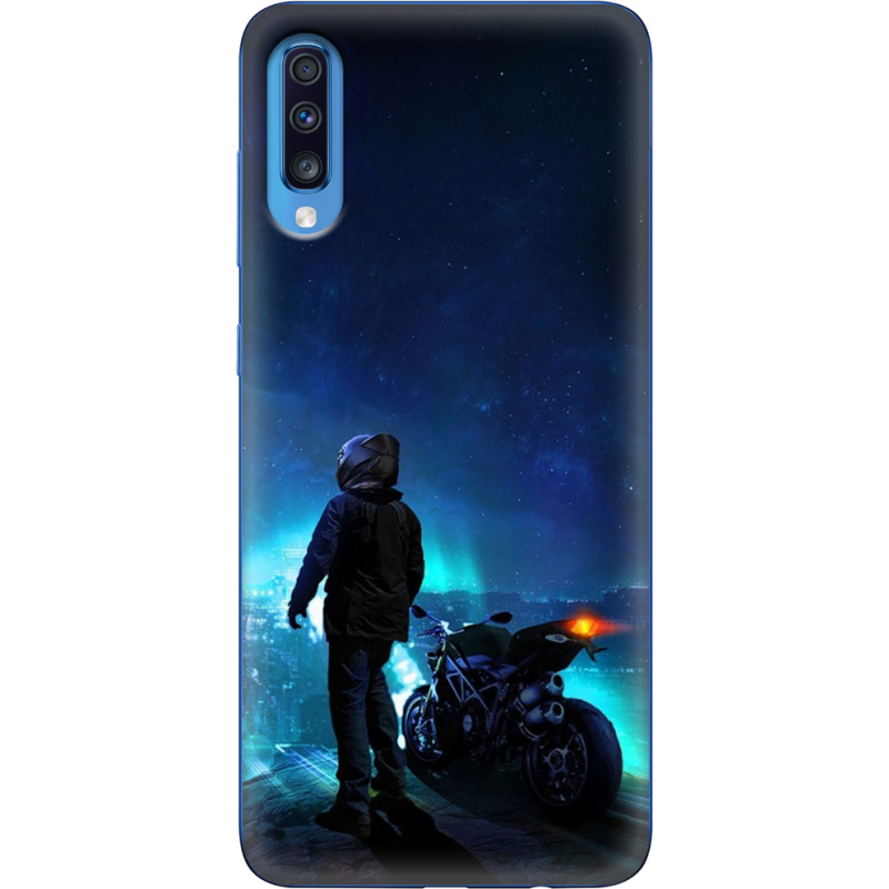 Чехол Uprint Samsung A705 Galaxy A70 Motorcyclist