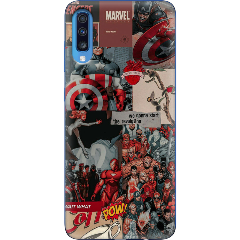 Чехол Uprint Samsung A705 Galaxy A70 Marvel Avengers