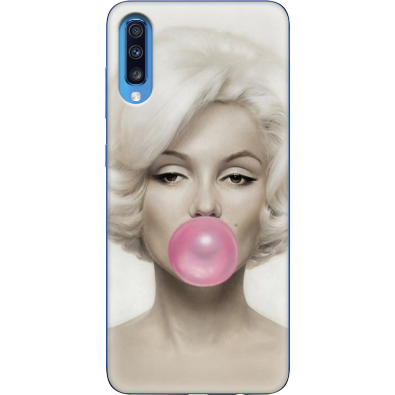 Чехол Uprint Samsung A705 Galaxy A70 Marilyn Monroe Bubble Gum