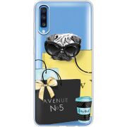 Прозрачный чехол Uprint Samsung A705 Galaxy A70 Fashion Pug