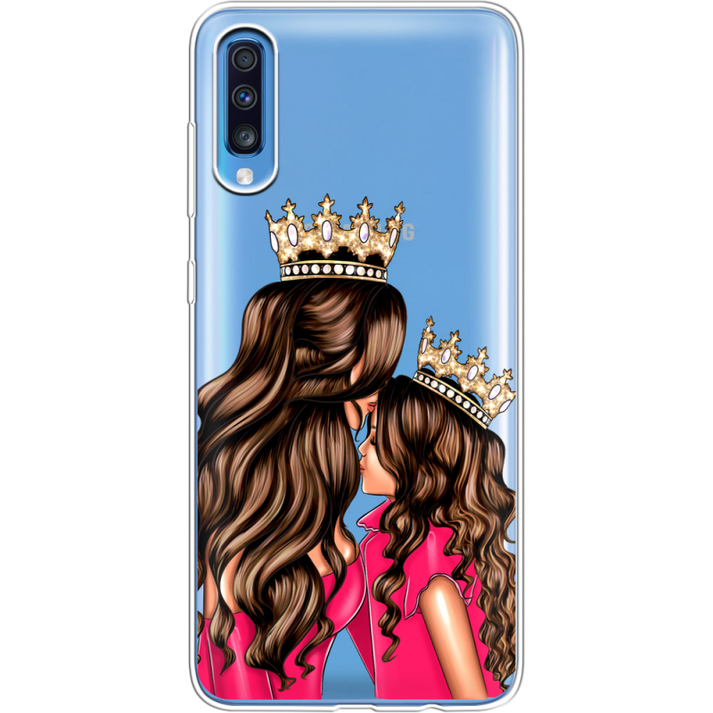 Прозрачный чехол Uprint Samsung A705 Galaxy A70 Queen and Princess