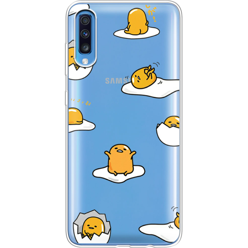 Прозрачный чехол Uprint Samsung A705 Galaxy A70 Gudetama