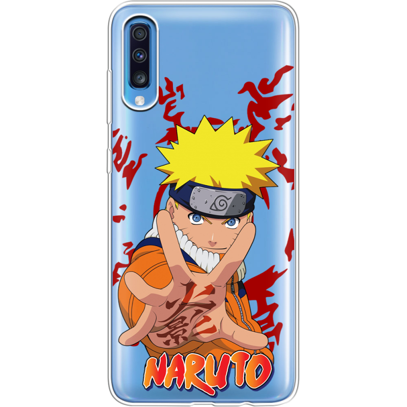 Прозрачный чехол Uprint Samsung A705 Galaxy A70 Naruto