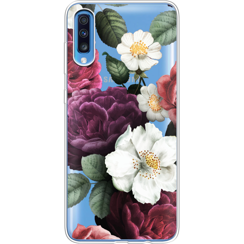 Прозрачный чехол Uprint Samsung A705 Galaxy A70 Floral Dark Dreams