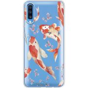 Прозрачный чехол Uprint Samsung A705 Galaxy A70 Japanese Koi Fish