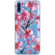 Прозрачный чехол Uprint Samsung A705 Galaxy A70 Pink Magnolia