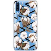 Прозрачный чехол Uprint Samsung A705 Galaxy A70 Cotton flowers