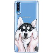 Прозрачный чехол Uprint Samsung A705 Galaxy A70 Husky