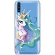 Чехол со стразами Samsung A705 Galaxy A70 Unicorn Queen