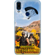 Чехол Uprint Meizu Note 9 Pubg parachute