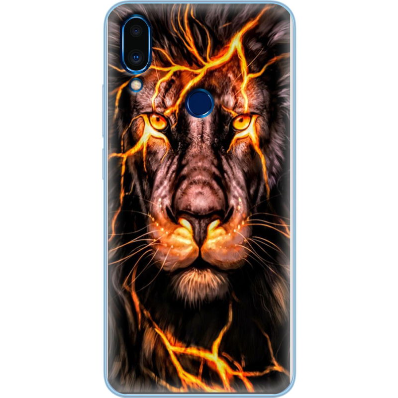 Чехол Uprint Meizu Note 9 Fire Lion