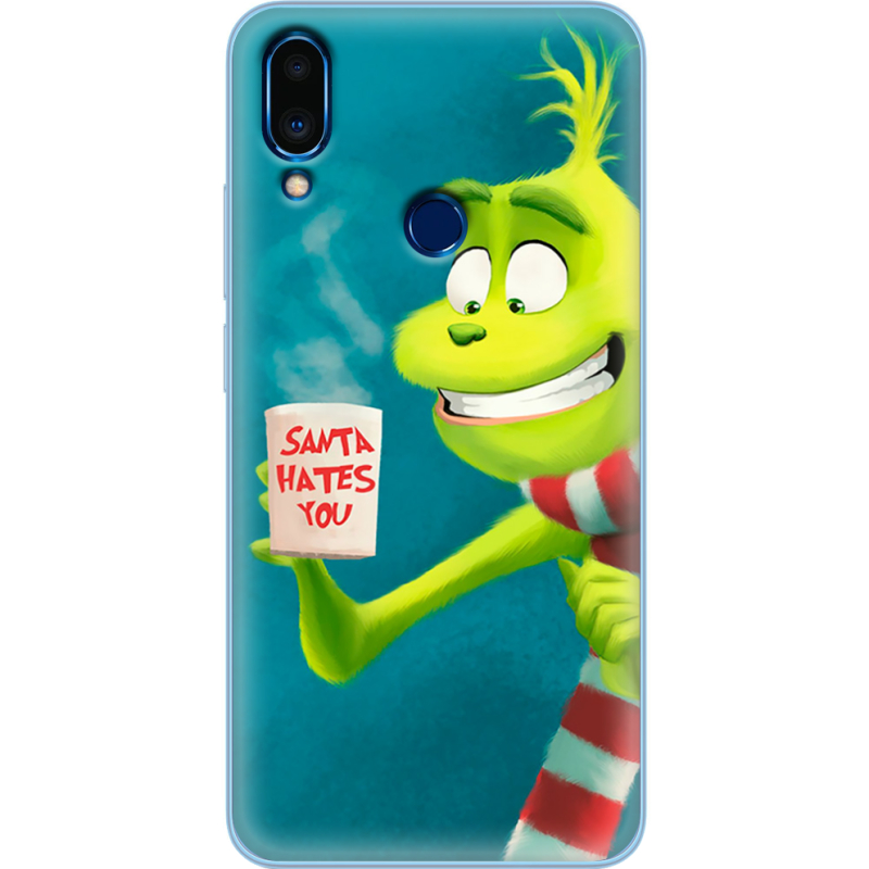 Чехол Uprint Meizu Note 9 Santa Hates You