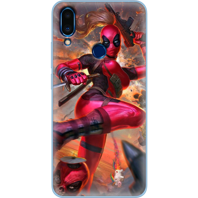 Чехол Uprint Meizu Note 9 Woman Deadpool