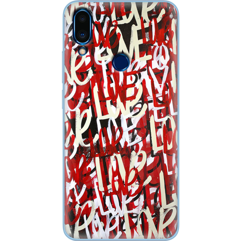 Чехол Uprint Meizu Note 9 Love Graffiti