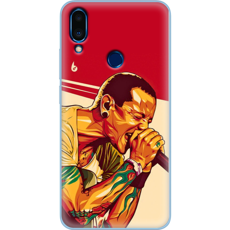 Чехол Uprint Meizu Note 9 Chester Bennington