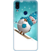 Чехол Uprint Meizu Note 9 Skier Snowman