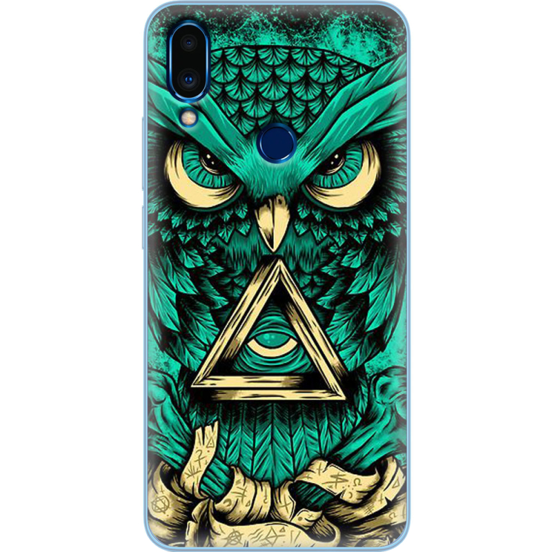 Чехол Uprint Meizu Note 9 Masonic Owl