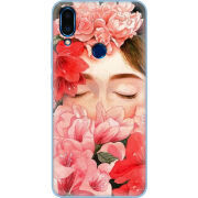 Чехол Uprint Meizu Note 9 Girl in Flowers