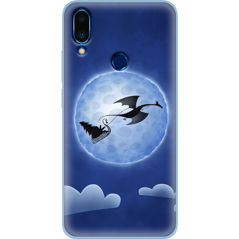 Чехол Uprint Meizu Note 9 Christmas Dragon