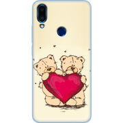Чехол Uprint Meizu Note 9 Teddy Bear Love