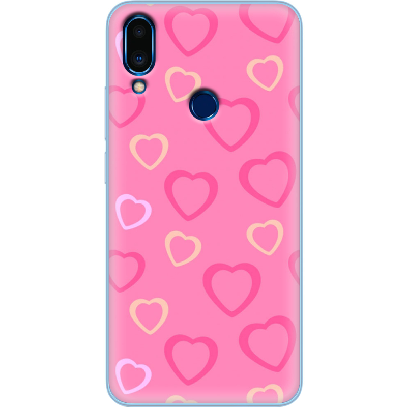 Чехол Uprint Meizu Note 9 Sugar Hearts