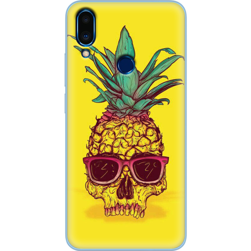 Чехол Uprint Meizu Note 9 Pineapple Skull