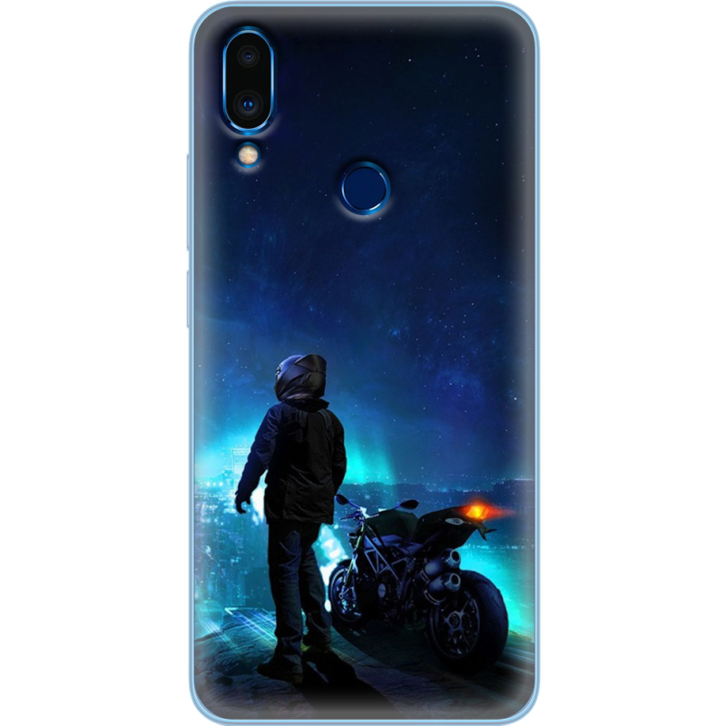 Чехол Uprint Meizu Note 9 Motorcyclist