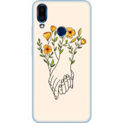 Чехол Uprint Meizu Note 9 Flower Hands