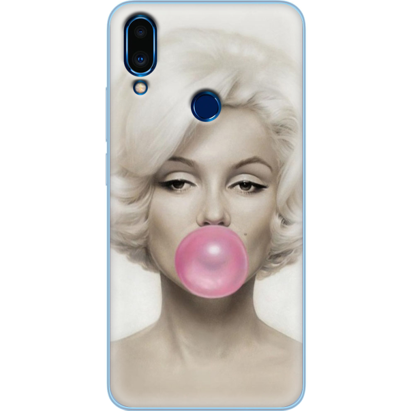 Чехол Uprint Meizu Note 9 Marilyn Monroe Bubble Gum